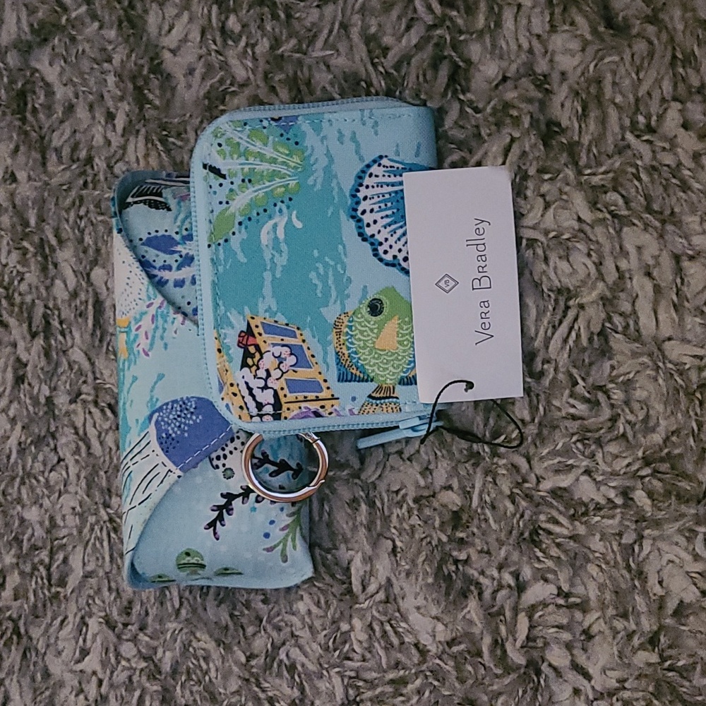 NWT Vera Bradley Bundle Wallet/Glasses Case